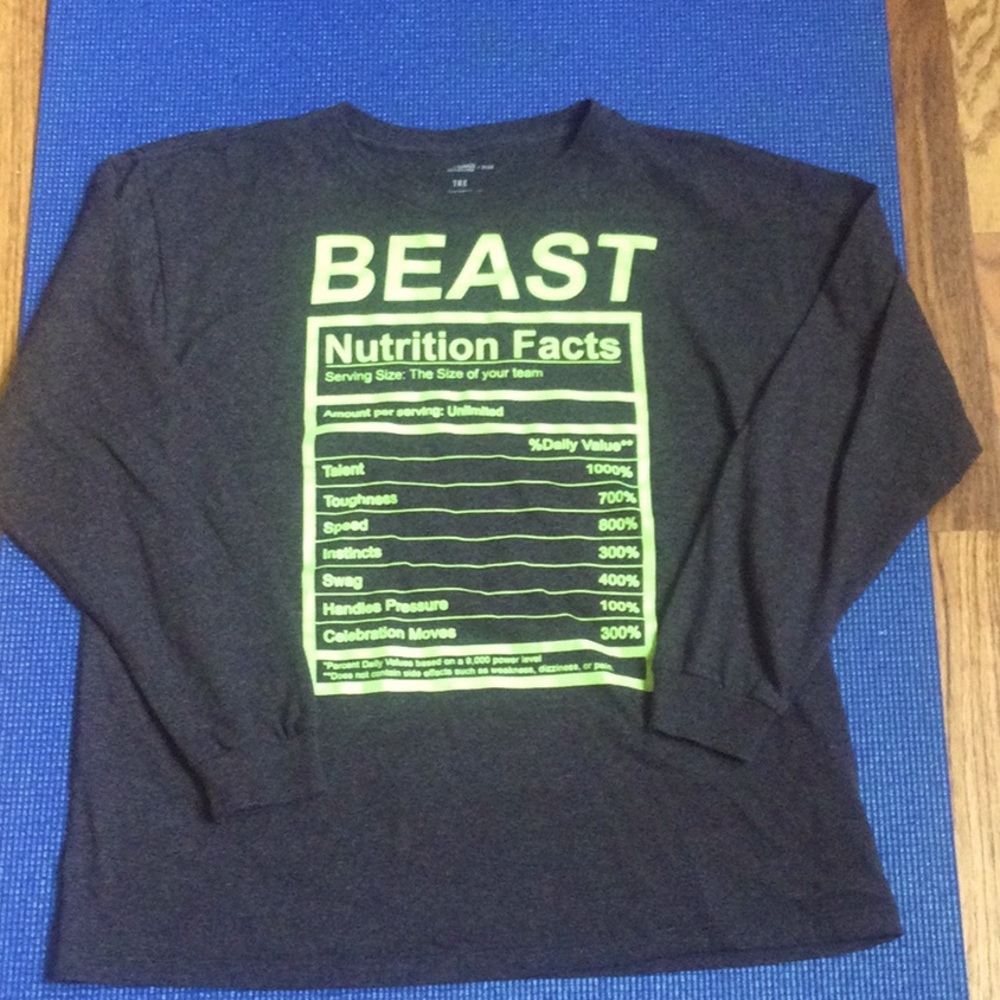 Kids long sleeve green shirt